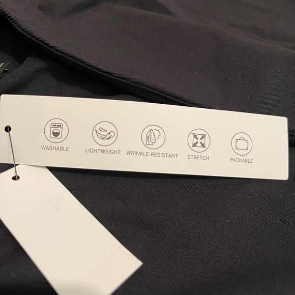 Talbots faux wrap NWT Black TOP XS - Picture 6 of 7